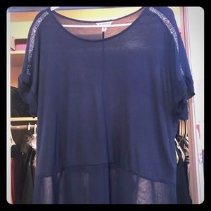 Juicy couture sheer top